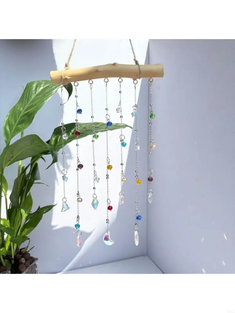 Crystal Suncatchers Window Hanging Wind Chimes Sun Catchers Rainbows Makers X3UC