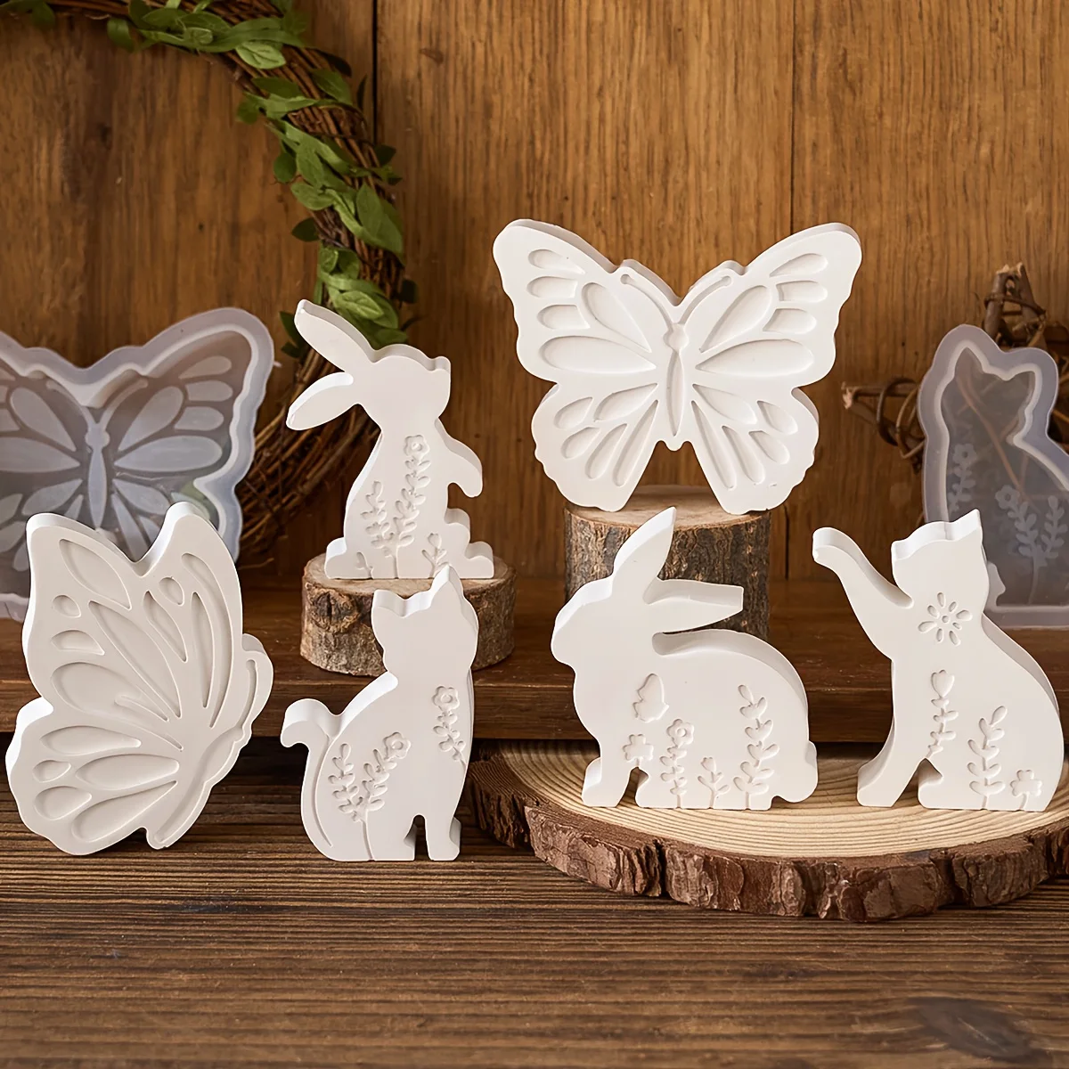 6Pcs - 3D Rabbit An…