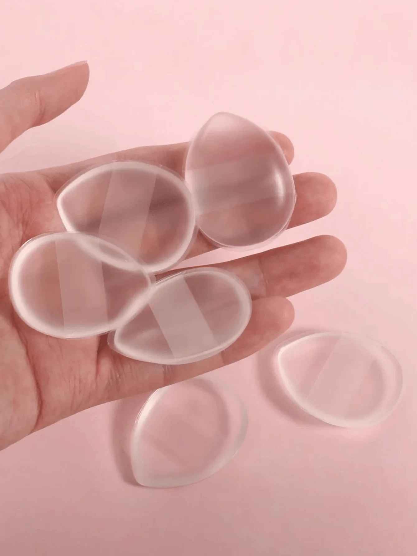 【2024 موديل جديد】مجموعة مكونة من 6 قطع من بودرة السيليكون |     أدوات التجميل المحمولة للسفر التي لا تجذب الغبار |     كريم أساس كونسيلر تاتش أب |     قابل للغسل وإعادة الاستخدام