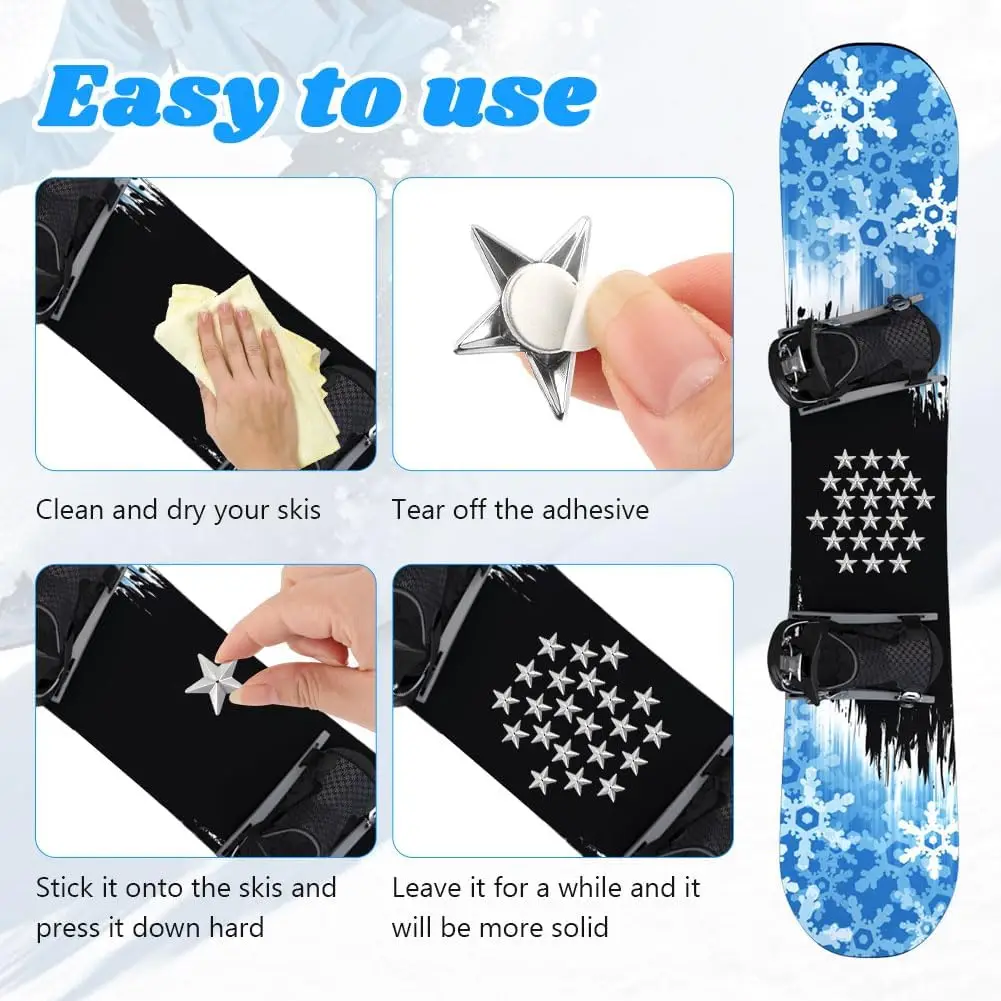 Pyramid Studs Snowboard Pads Anti-Rutsch Snowboard Spike Stomp Pad Selbstklebende Snowboard Step Boot Pedal Pad Zubehör