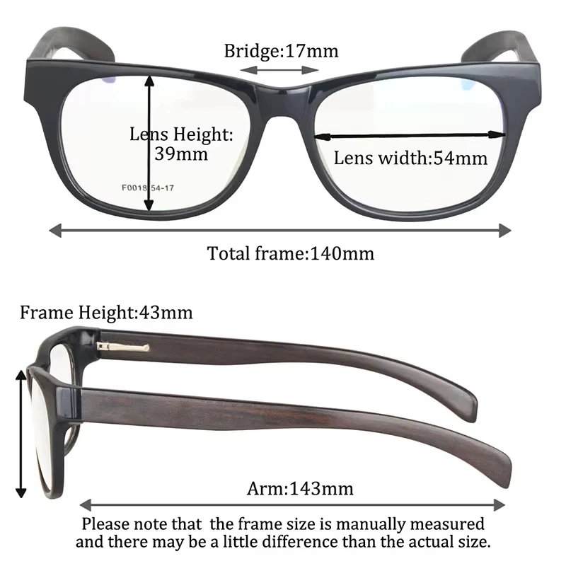SHINU Photochromic Progressive Multifocal Reading Glasses Prescription Bifocal Readers Eyeglasses Acetate Wood Frame F0018