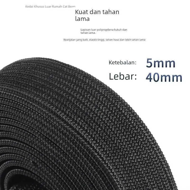

Elastic Rubber Band Motorcycle Binding Rope Strong Pull Elastic Tape Bicycle Elastic Rope Cycling Equipment Handlebar Strap