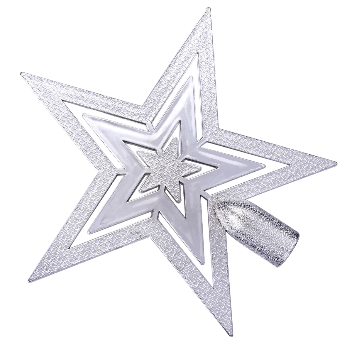 

20 Cm Christmas Tree Star Pentagram Ornament Xmas Ornaments Lightweight Topper Halloween Cute