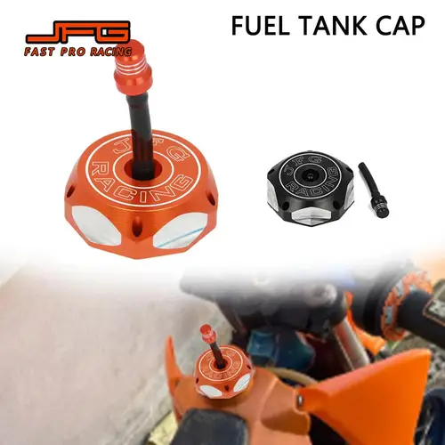 Tapa de tanque de combustible de Gas CNC, cubierta de motocicleta para KTM Mini SX EXC EGS MXC LC4 50 85 105 125 200 250 300 350 400 450 520 525 625-Enduro