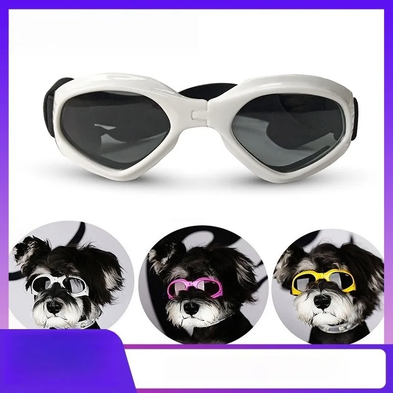 Foldable Pet Eye Wear Windproof Sun Glasses Fashion Decorative Accessories For Puppy Kitten