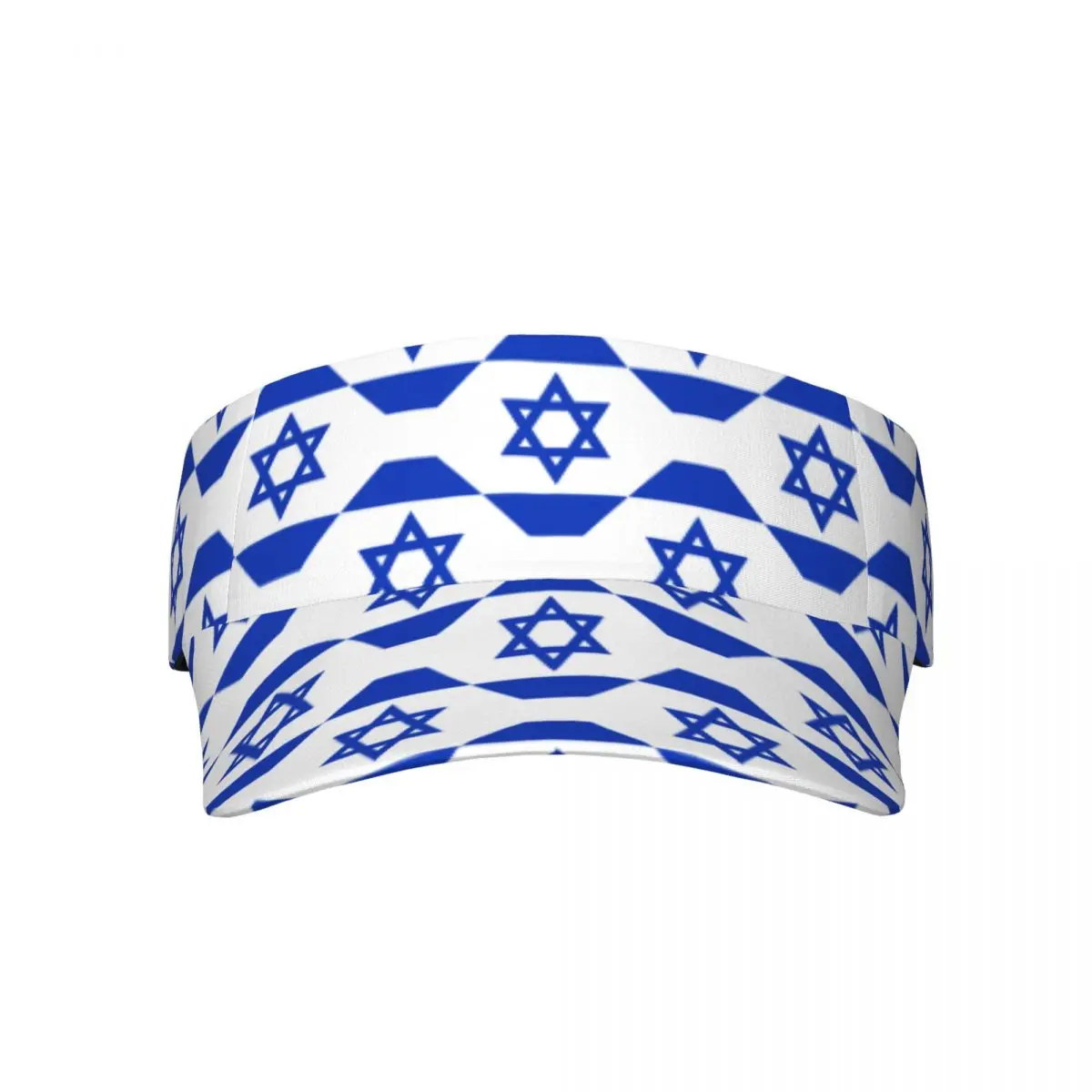 

Israel Flag Breathable Air Sun Hats Men Women Visor UV Protection Top Empty Solid Sports Tennis Golf Sunscreen Cap