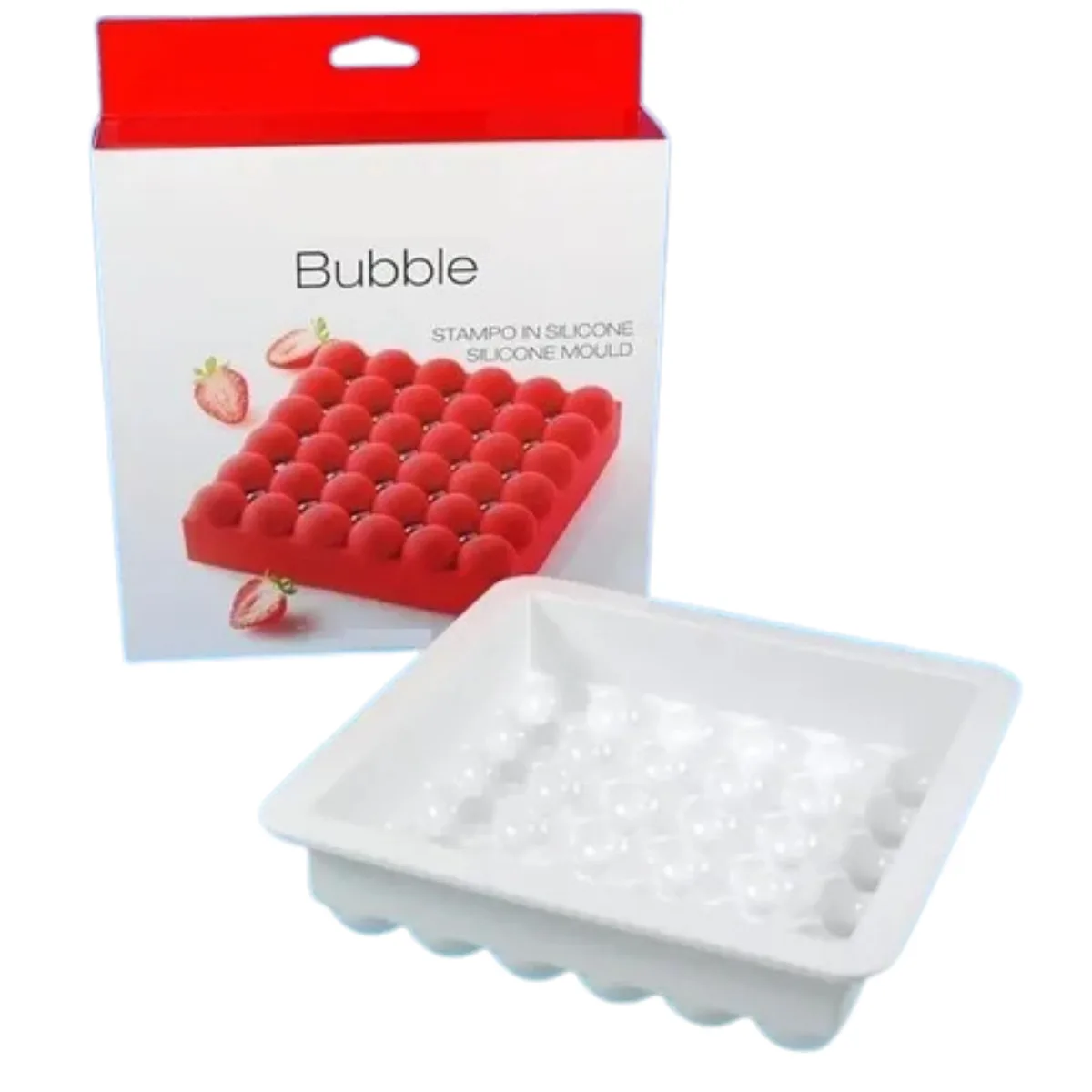 Forma silicone mold with 36 bubbles color White