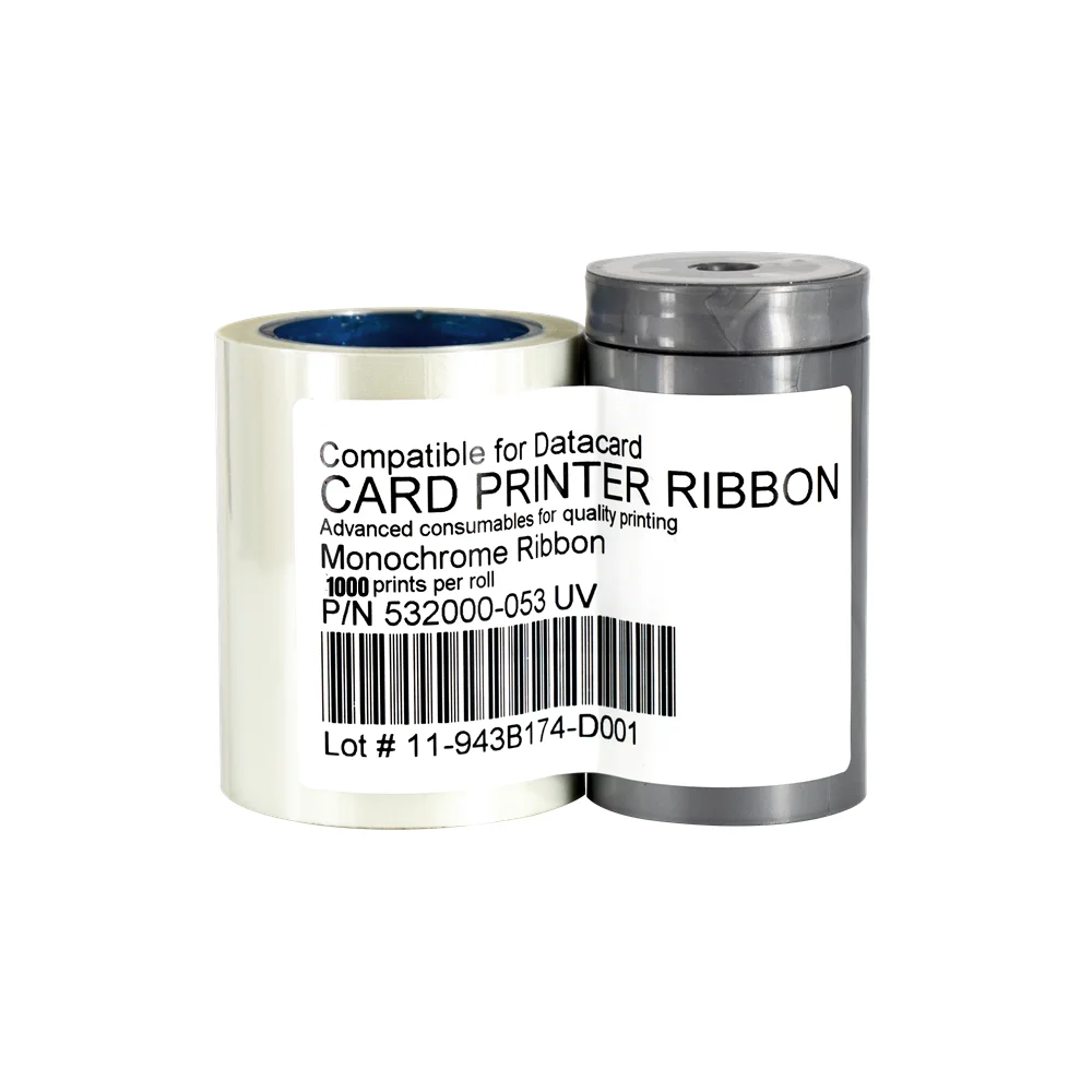 

Compatible Datacard 532000-053 UV Ribbon For SD260 SD360 SP35 SP55 SP75 SD460 ID Card Printer 1000 Prints