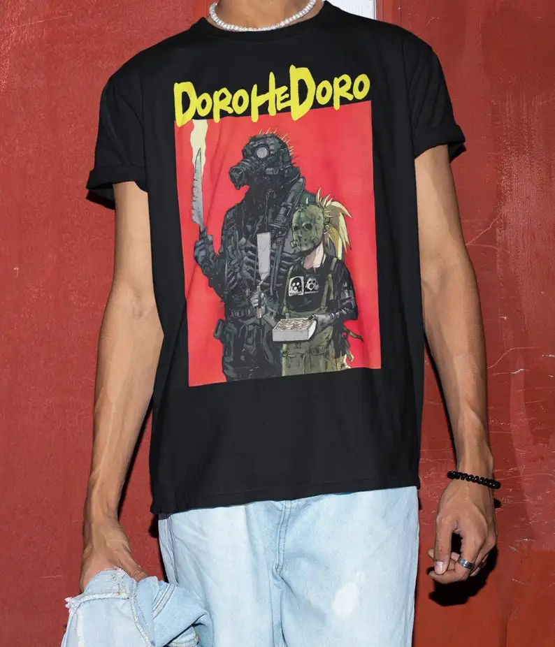 Unisex Dorohedoro Anime T-Shirt, Nikaido Kaiman Manga Shirt