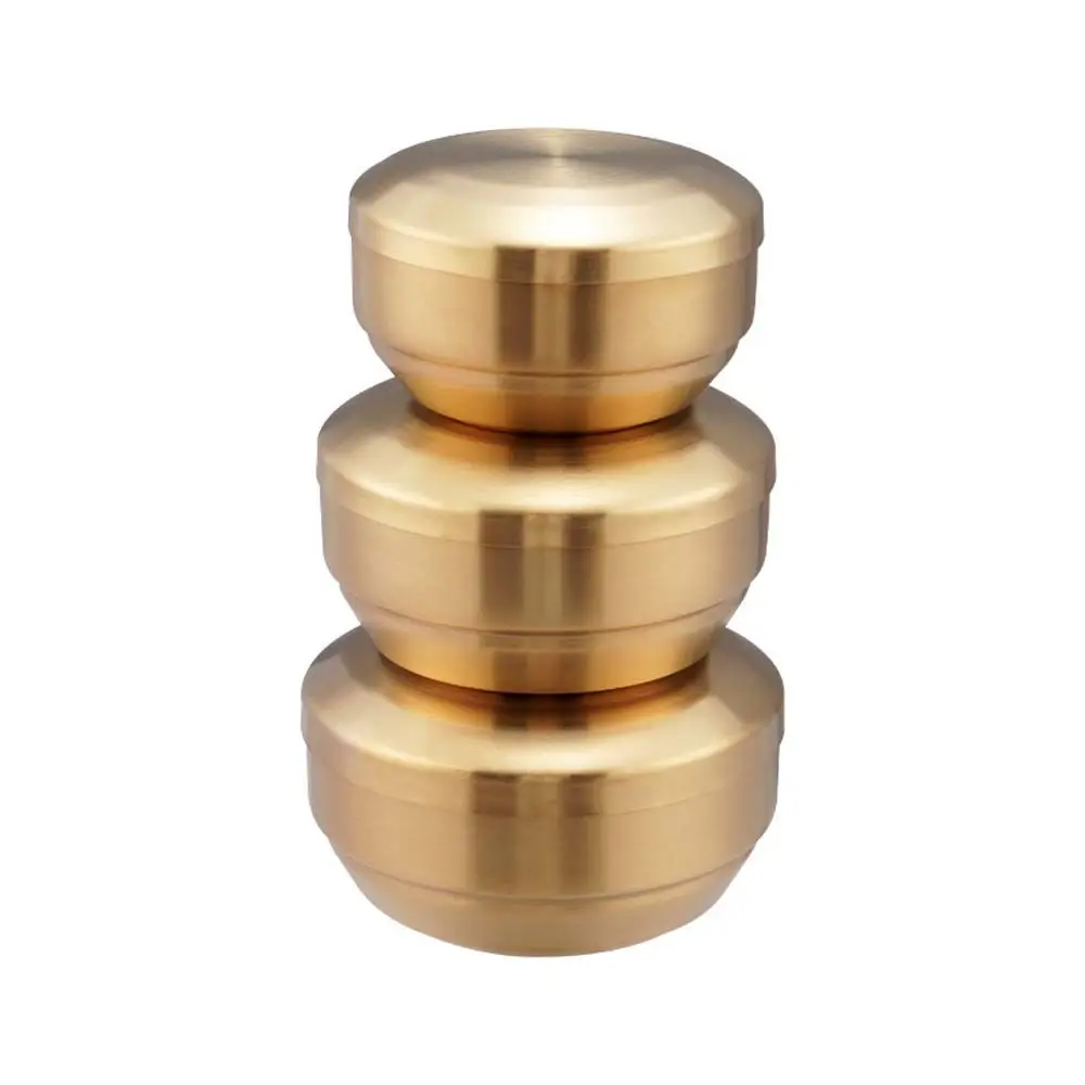 حاوية ذهبية وفضية للمطبخ الكوري 304 من الفولاذ المقاوم للصدأ على البخار مع غطاء أوعية الحبوب وعاء الحساء وعاء الأرز المزدوج أوعية خلط