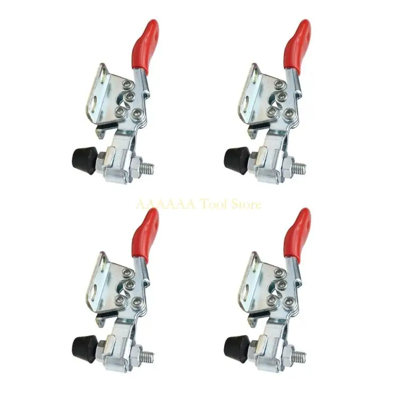 A2BE 수평 토글 클램프 조절 가능한 압력 도구 목공 수정 클립 클립 클램프