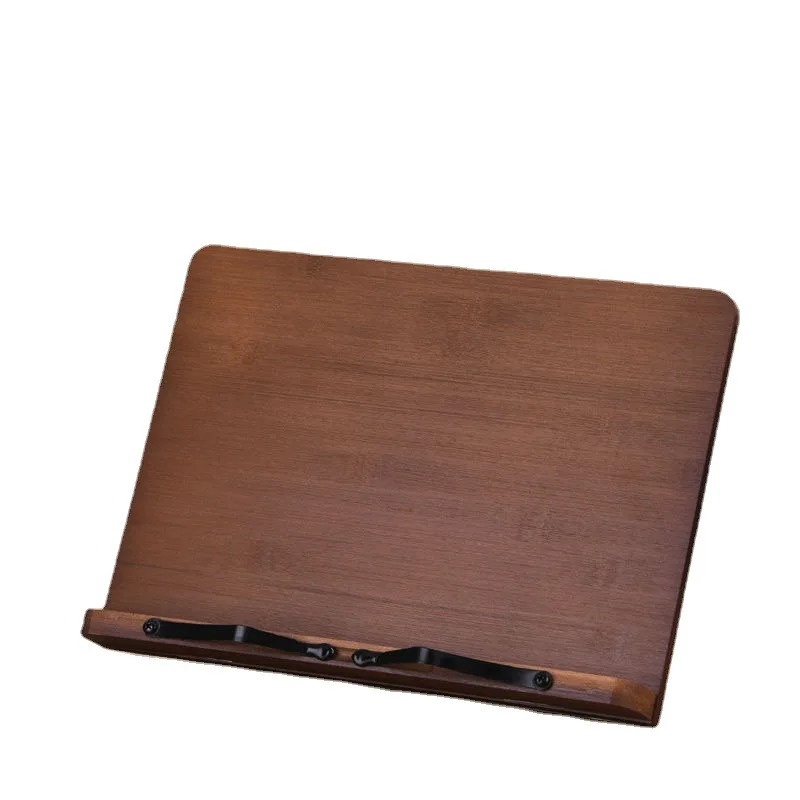 Solid Wood Reading Stand Children's Student Book Reading Artifact Multi-functional Adjustable Book Holder Fixed Book