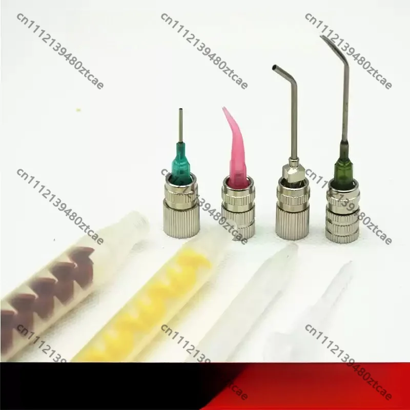Static Mixing Tube Adapter, Metal Connector for Dynamic Dispensing Mixing Tube