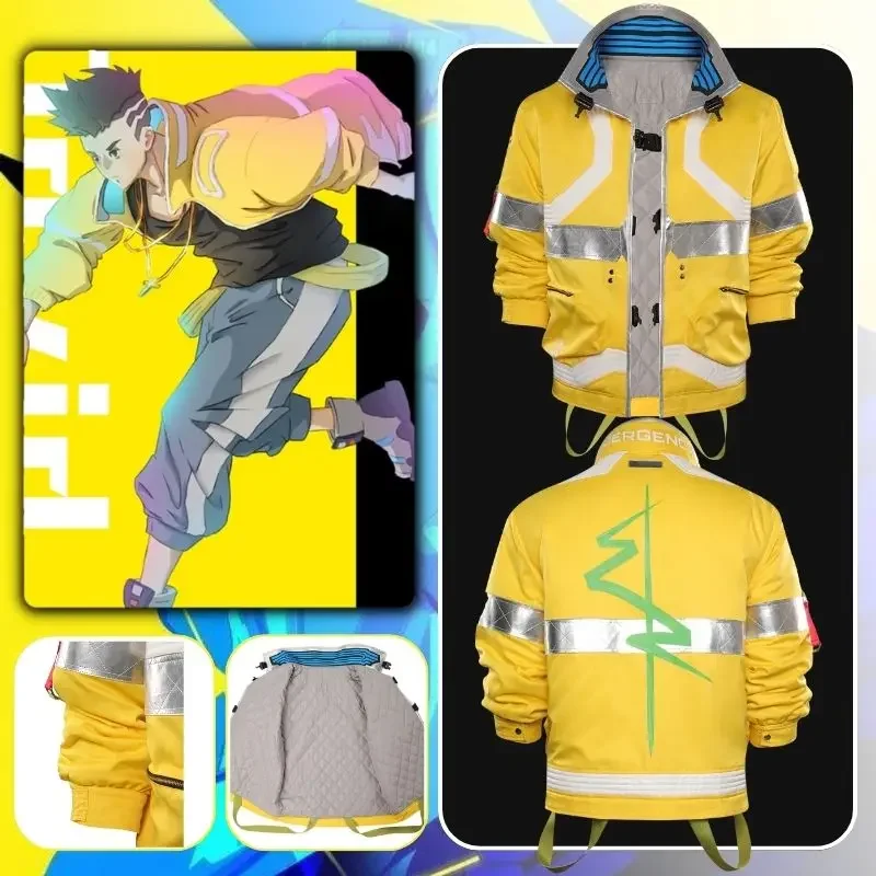 

David Martinez Cosplay Fantasia Costume Disgusie Adult Men Coat Jacket Fantasy Roleplay Outfits Man Halloween Carnival Suit 2025