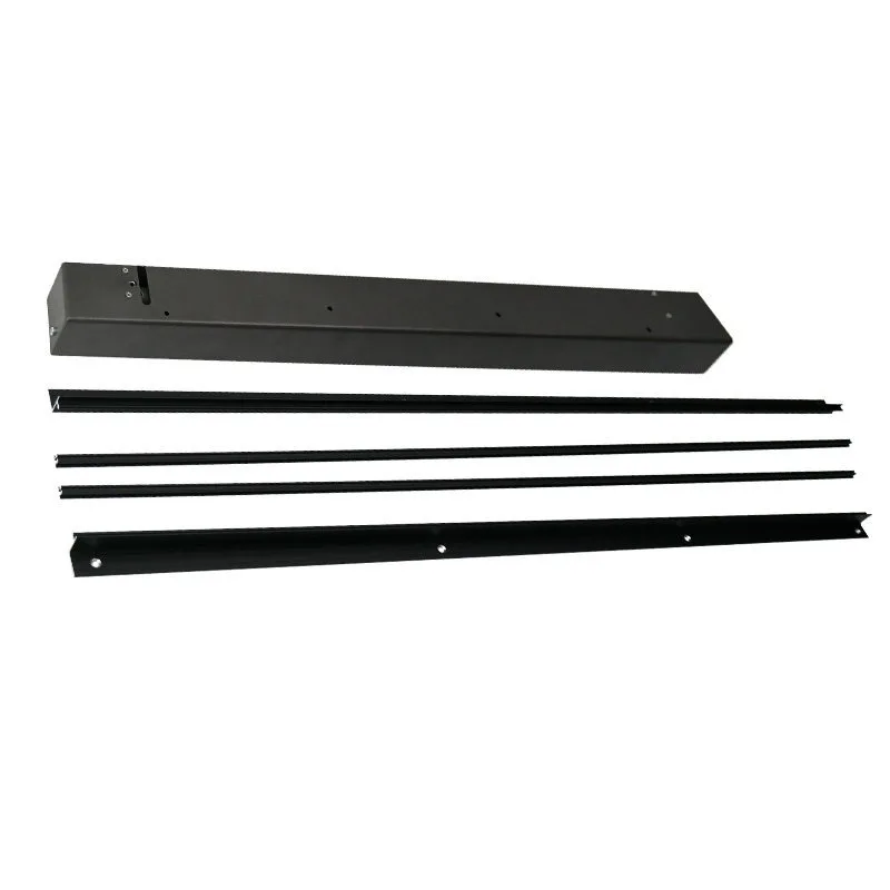 Vertical Lift Sliding Door Track for Cabinet Single Door, Up Down Hanging Cabinet Door Hinge with Soft Close