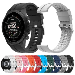 22,mm 20mm Strap For Fossil gen 6 44mm Gen6 5 5e/Gen 5 LTE 45mm Band Sports Silicone Bracelet Replacement Soft Watch Wristbands