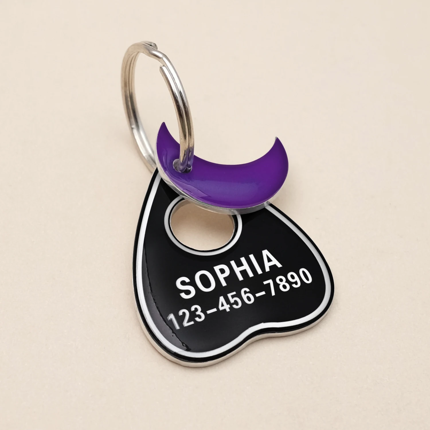 Custom Pet ID Tag for Cat and Dog, Personalized Name Tag for Puppy, Anti-lost Accessories