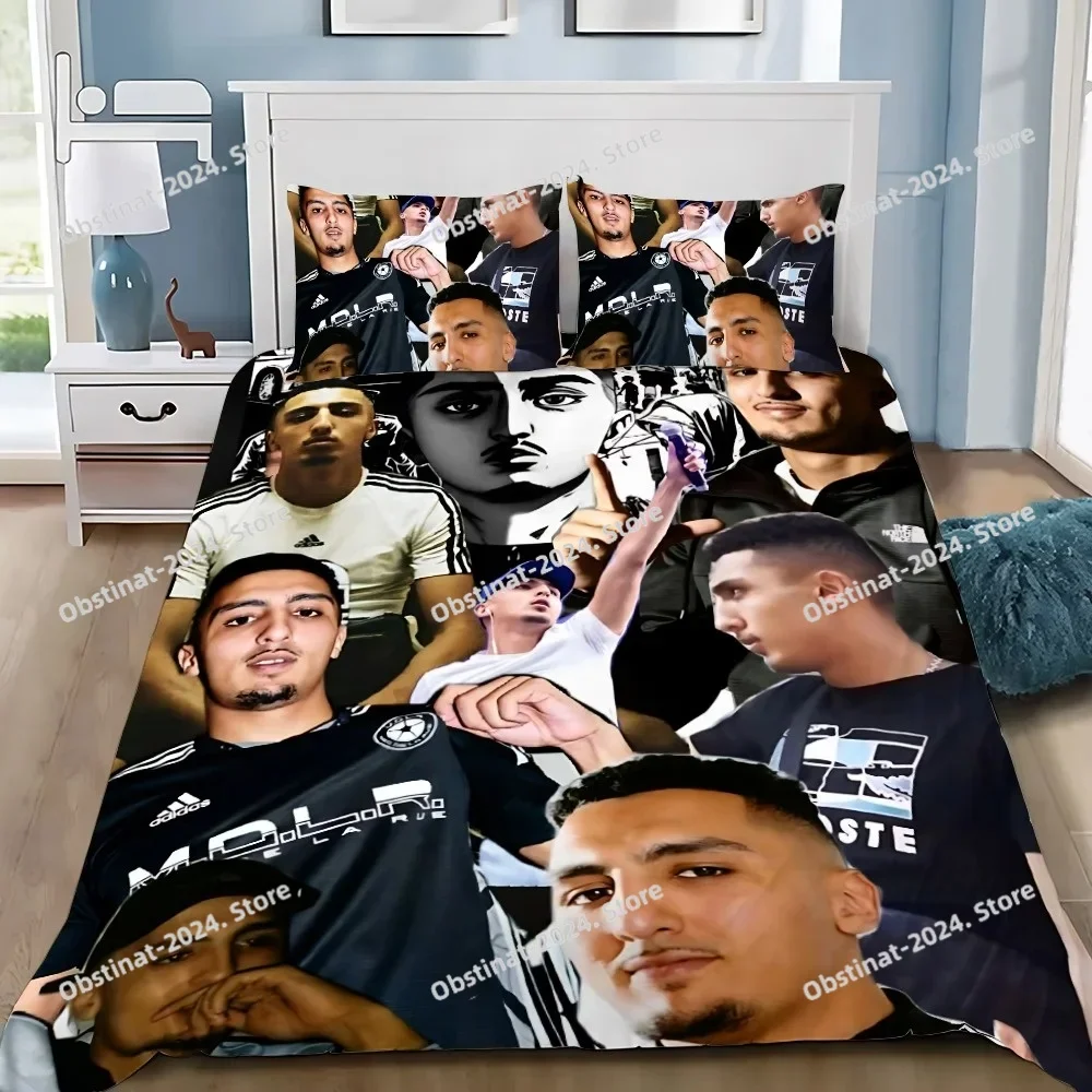 

Rapper Duvet Cover Pillowcase Bedding Set Adult Boy M-Morad Girl Bedroom Decoration Children Gift Single Double Large Size