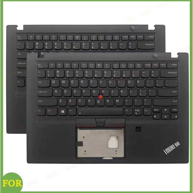 

Клавиатура BDBH US English с подсветкой и верхняя часть корпуса (C-крышка) с упором для рук для ноутбуков Thinkpad T490S T495S