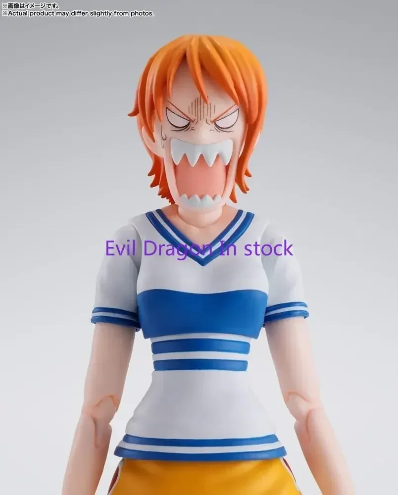 

В наличии Bandai S.H.Figuarts One Piece Nami Romantic Dawn Фигурка Игрушка Модель Подарок