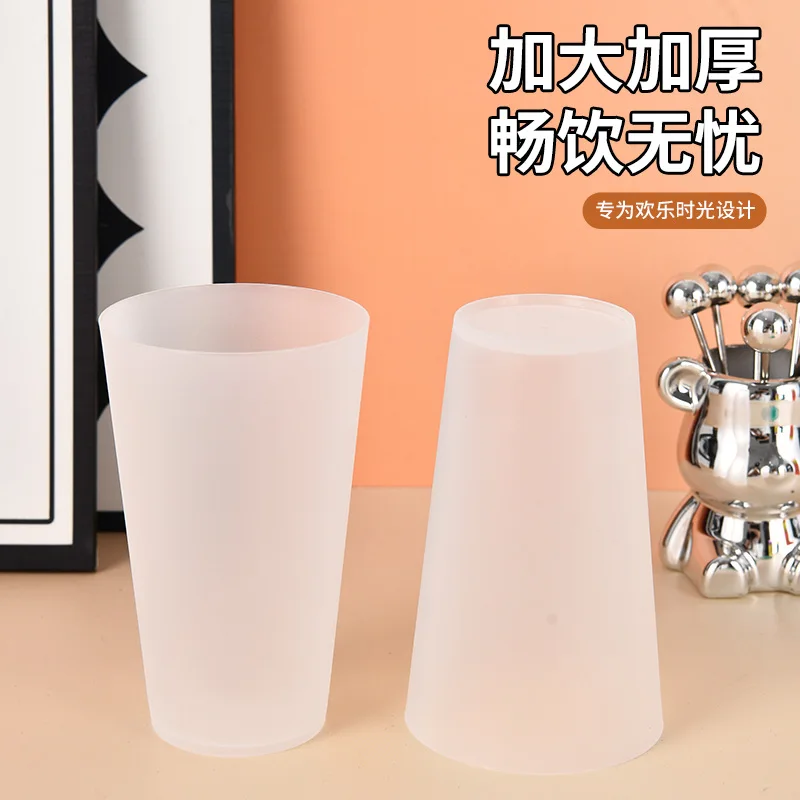 Unbreakable Stackable Restaurant Plastic Tumbler/Cup (Set of 8) 16 Ounce Clear for Restaurants and Home Dishwasher Safe BPA Free