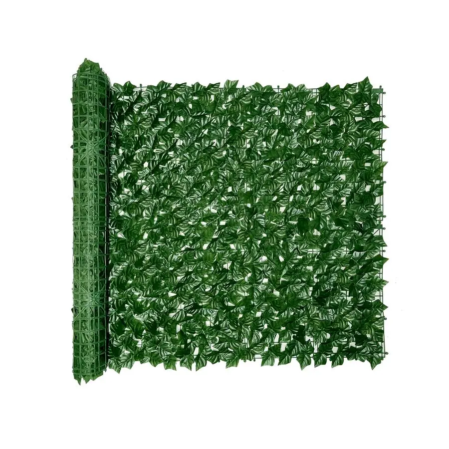 

Зеленая декоративная сетка-экран для конфиденциальности Ivy Privacy Fence Screen 40 X 120 с защитой от УФ-излучения, имитация листьев и вьющихся растений, для патио, балкона, сада, двора, декор для стен