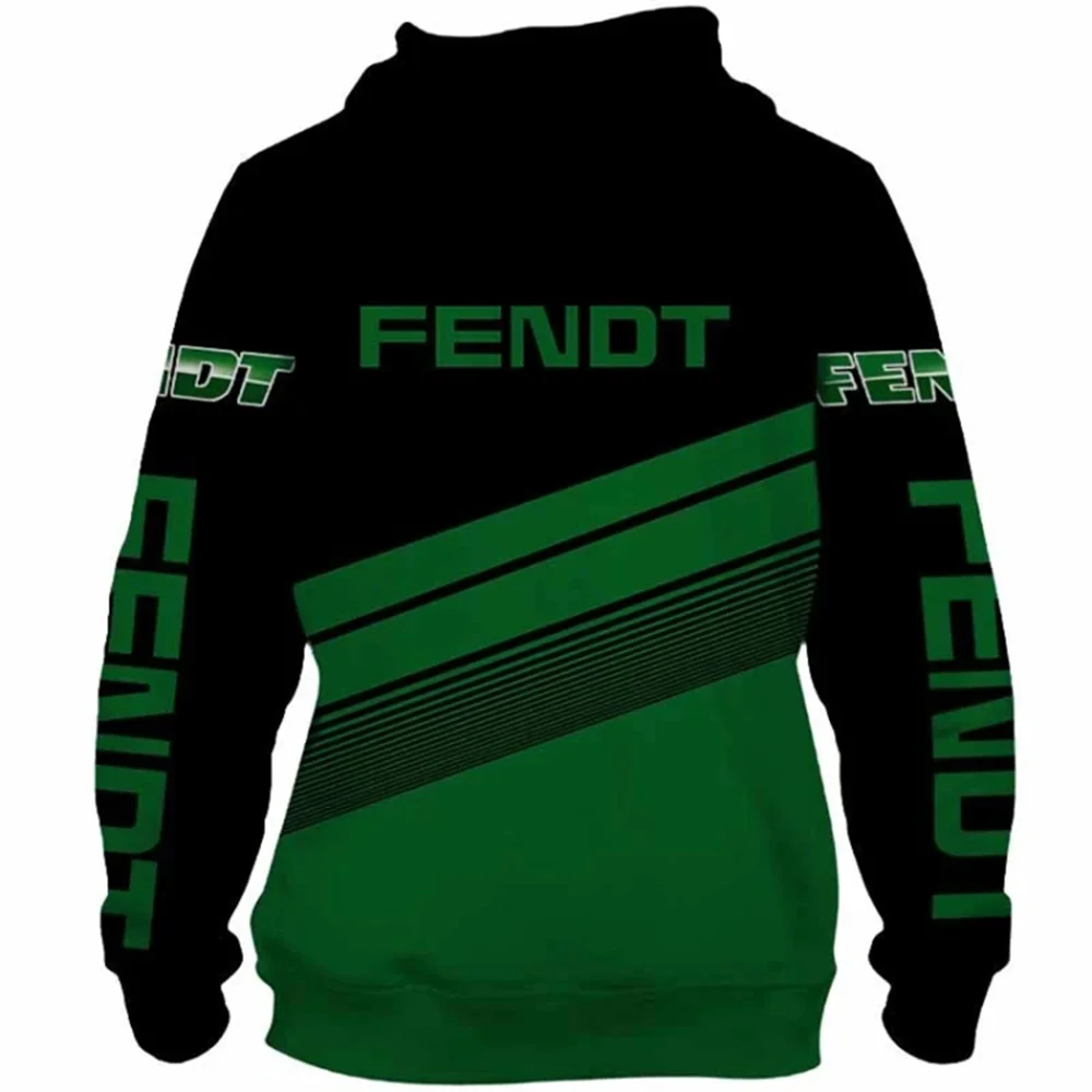 2024 inverno dos homens 3d impressão digital fendt logotipo do carro hoodie moda casual harajuku