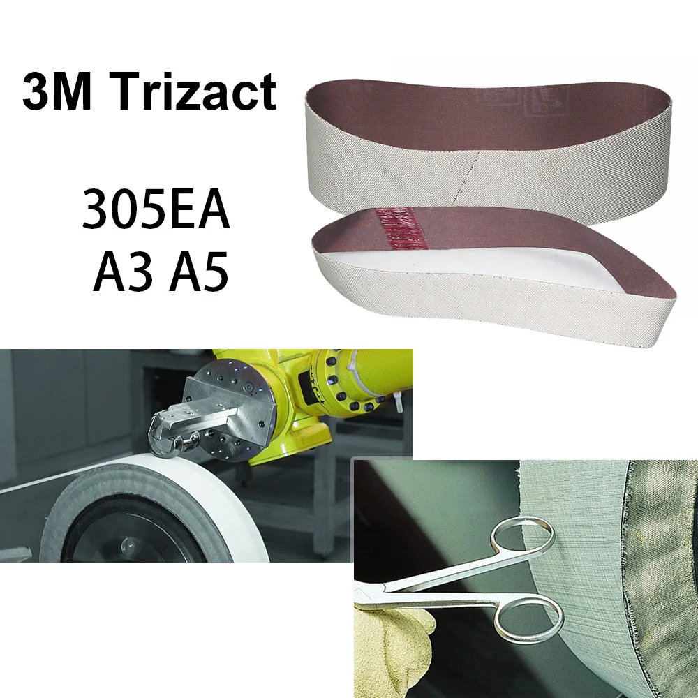 10 pcs 442x50/25mm Sanding Belt 237AA A6 A16 A30 A65 305EA A3 A5