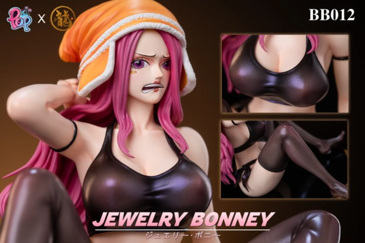 Dragon X Pop Studio Bb012 Gk One Piece Jewelry Bonney 2.0 Anime Action Figure Collectible Model Garage Kit Statue Toys Gift