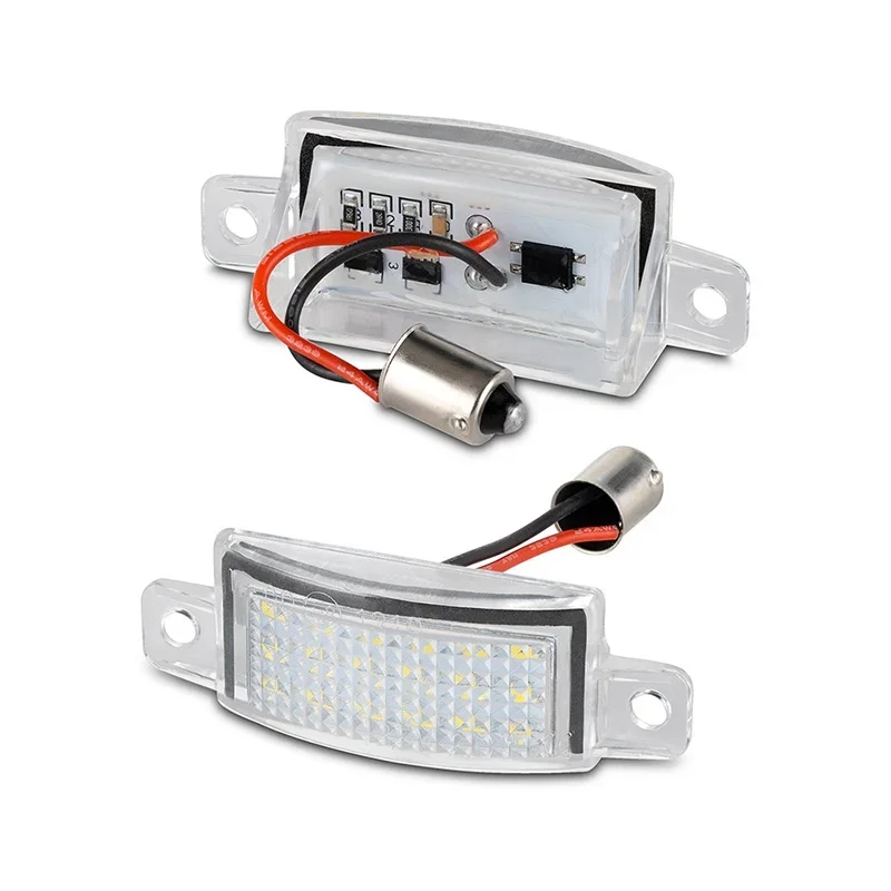 2PCS Error Free LED License Plate Light for Volvo 740 760 940 960 Estate 745 765 945 965 Wagon Number Plate Lamp 1321984