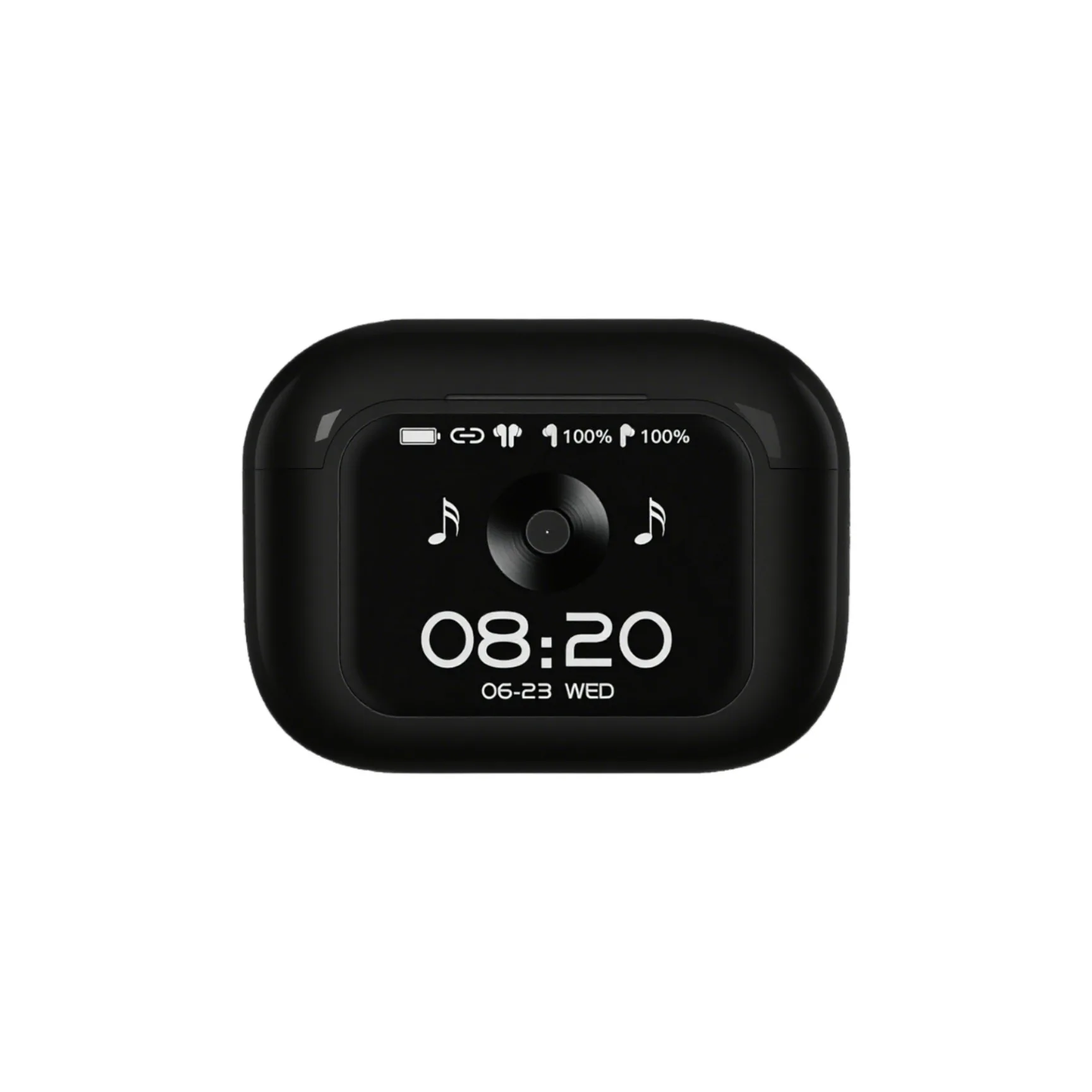 

Visual Bin Interface Multi-function Wireless Earphone ANC ENC Noise Cancelling Bluetooth 5.4 Talking Headset