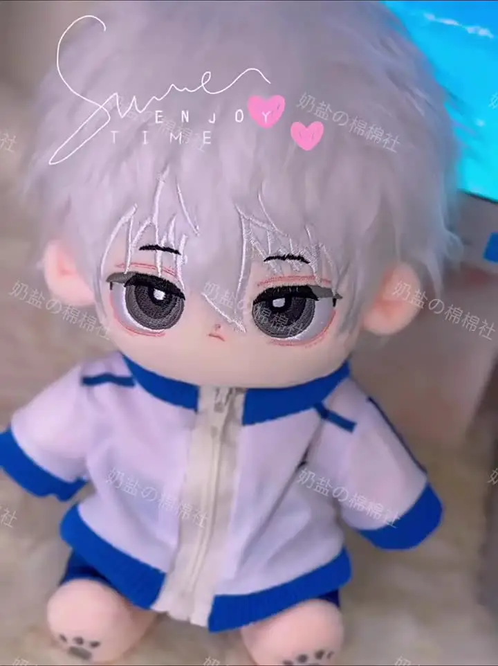 Stuffed 20cm Animation Blue Lock Nagi Cotton Doll Toys for Kids