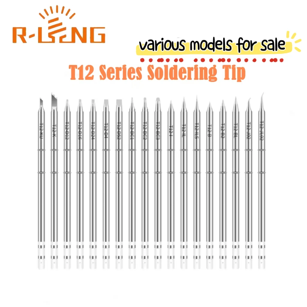 Para Kits de Estação de Solda Hakko FX951 T12, Pontas de Ferro de Solda T12, Ferramentas de Soldagem, Ferro de Solda Elétrico T12-IL, T12-I, T12-ILS