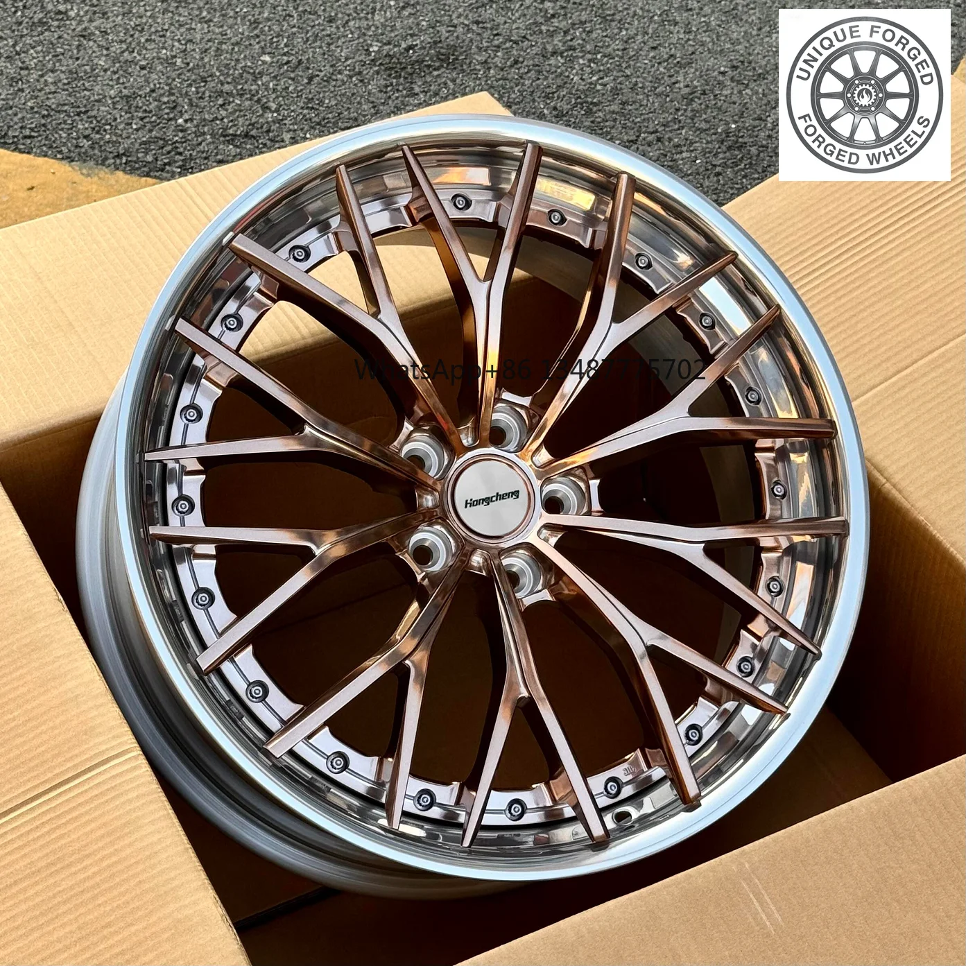 New style 2-piece 3-piece 18 19 20 21 22 Inch Forged Wheels 5x120 5x112 5x114.3 For Mercedes For BMW For Audi Passenger Car Whee