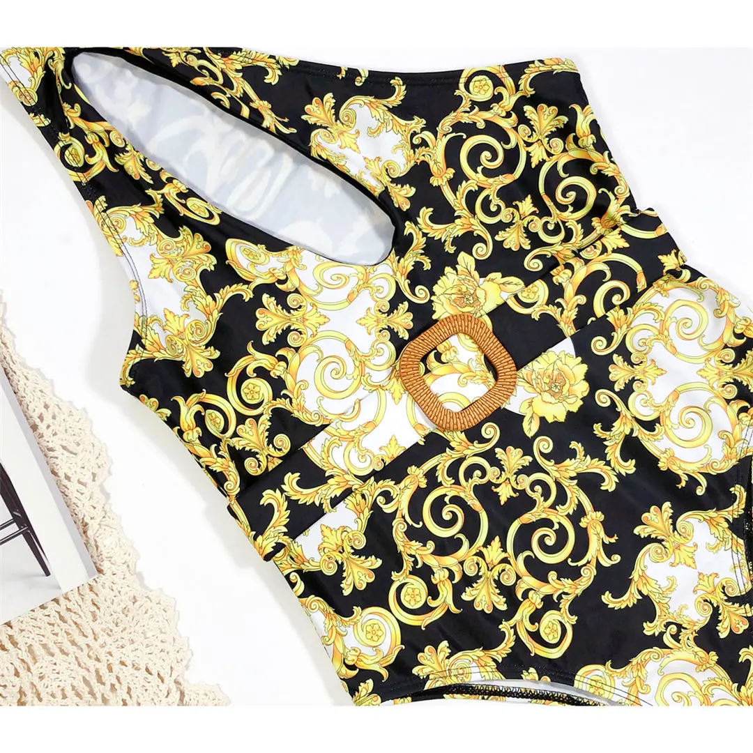2026 Neuer Sexy One-Shoulder-Badeanzug mit Print und Polsterung, Damen-Bademode, Monokini, Badeanzug, Badebekleidung, Damen-Badeanzug V2034 – Detail 19