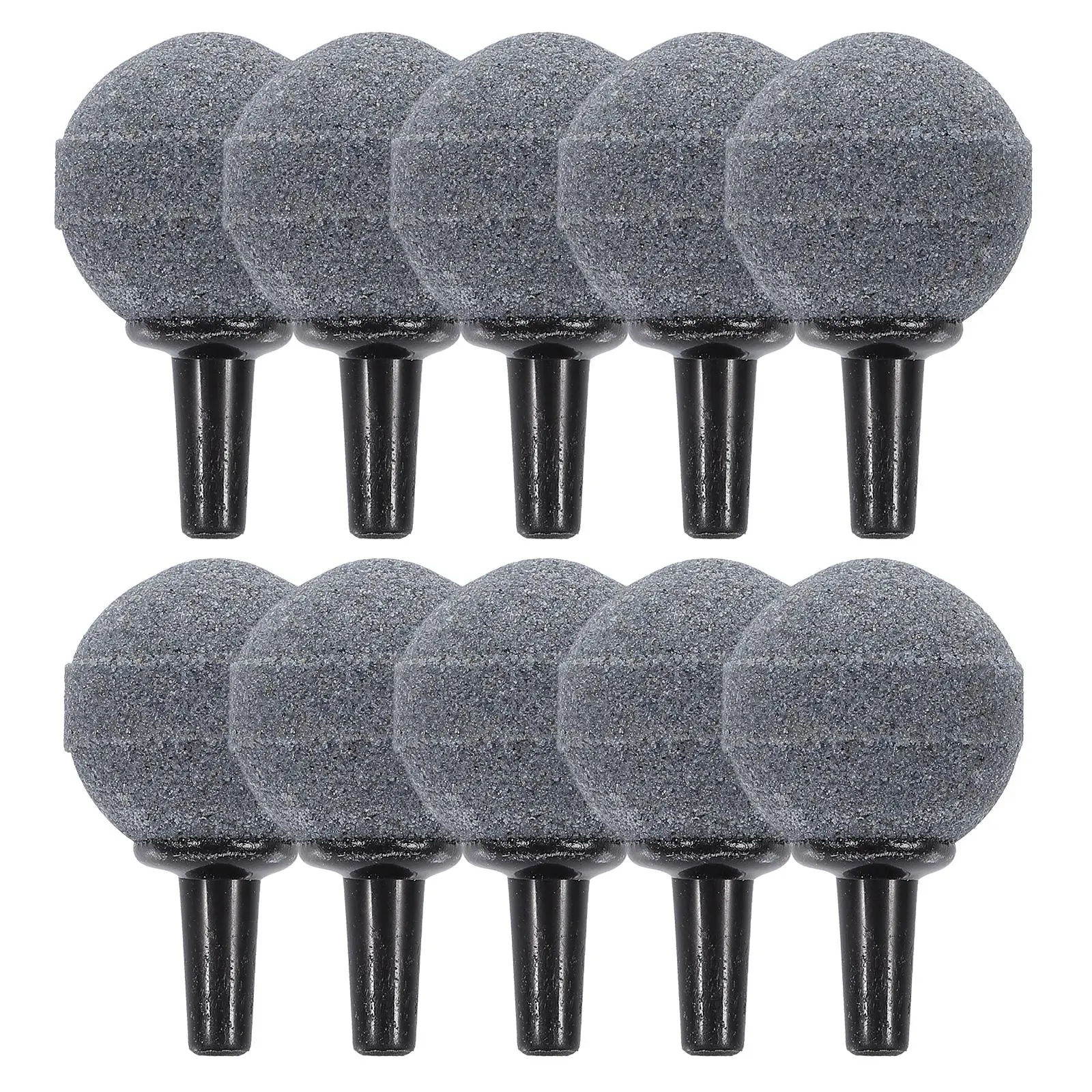 

10Pcs Ball Shape Air Stone Bubble Diffuser Pump Tank Airstones for Aquarium Fish Tank Hydroponics Mineral Material Creates