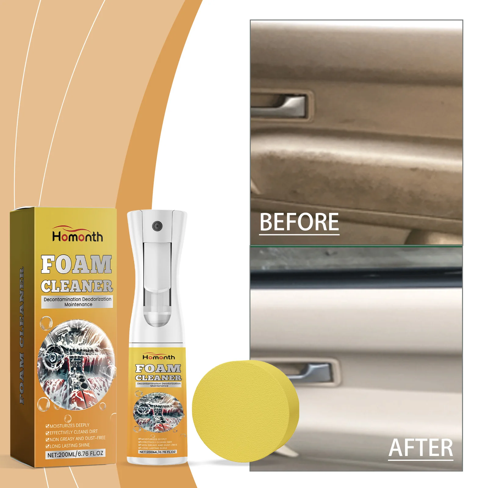 

Многофункциональный пенный очиститель салона автомобиля, волшебный пенный очиститель, пятновыводитель для автомобильных сидений, мощные наборы для обеззараживания