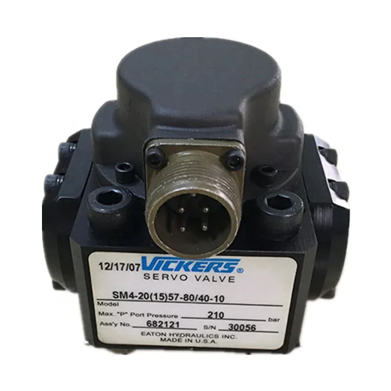 Servo Valve SM4 SM4-40 SM4-40(30)113 -80/40 -10 for BFP Actuator Hydraulic Proportional Servo Valve