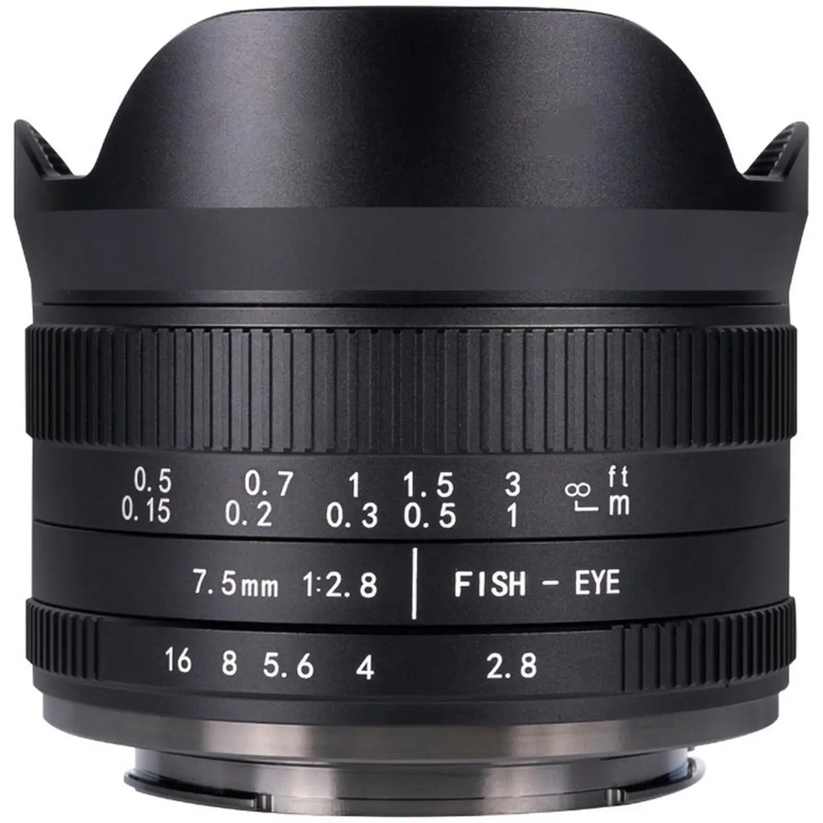 [2026 Trend]7.5MM F2.8II Ultra Wide Angle Fisheye Micro Single Lens A600 Suitable for E-Mount Lens, Format Lens,62.3x50.6mm