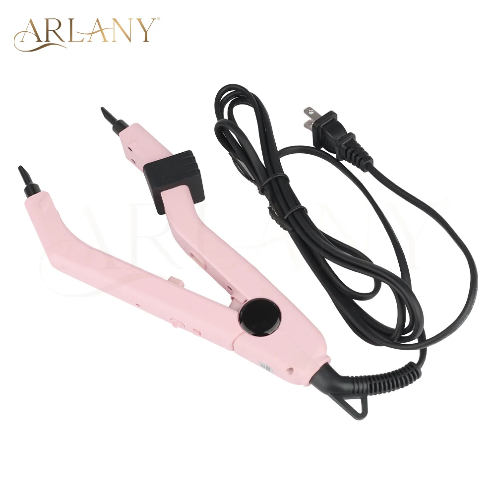 

ARLANY Fusion Heat Iron Hair Connector for K-Tip Extensions Adjustable Temperature Heat Wand Fusion Hair Extensions Iron
