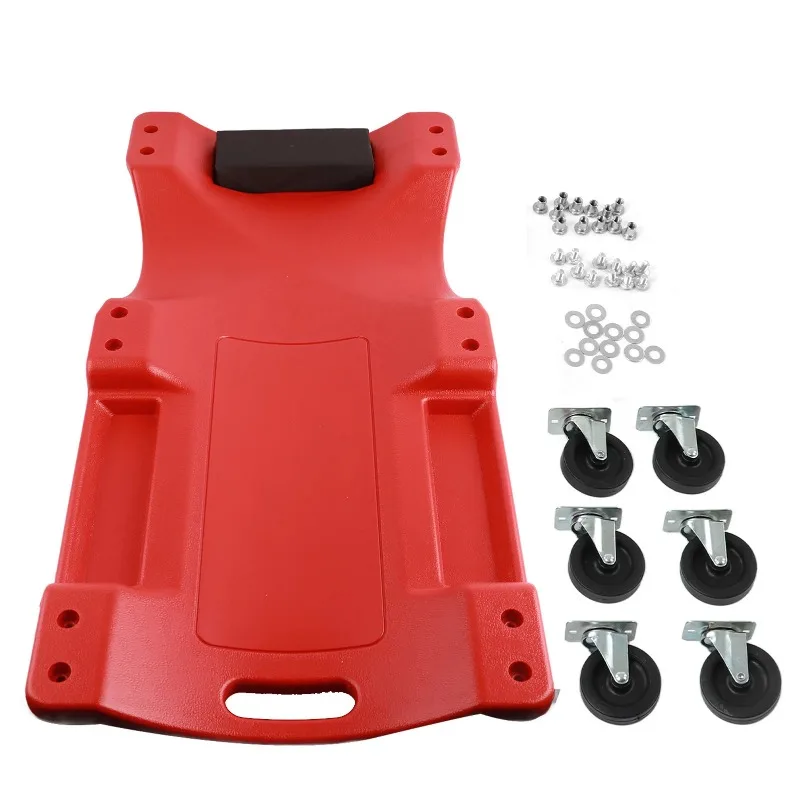 36in Auto Repair Lying Board Car Repairing Deck Bottom Chassis Repair Tools With Padded Headrest 200KG Load