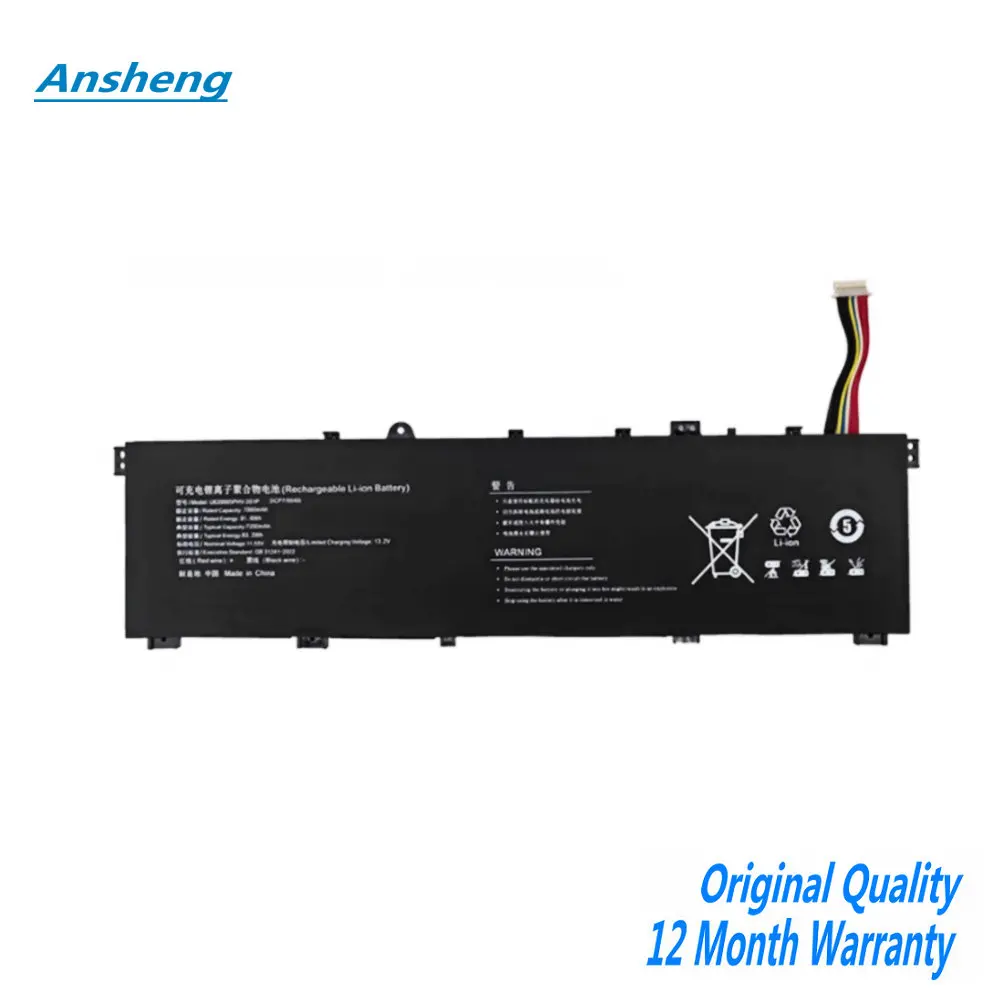 11.55V 83Wh 7200mAh U639965PHV-3S1P Laptop Battery For Machenike 16 Air L16A L16A-R77840 L16A-R77735 Notebook