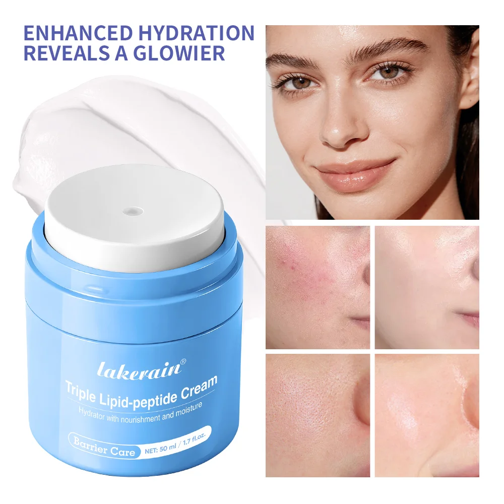 

Крем для защиты кожного барьера Lakerain: питательный и увлажняющий, успокаивает и снимает раздражение для чувствительной и сухой кожи.