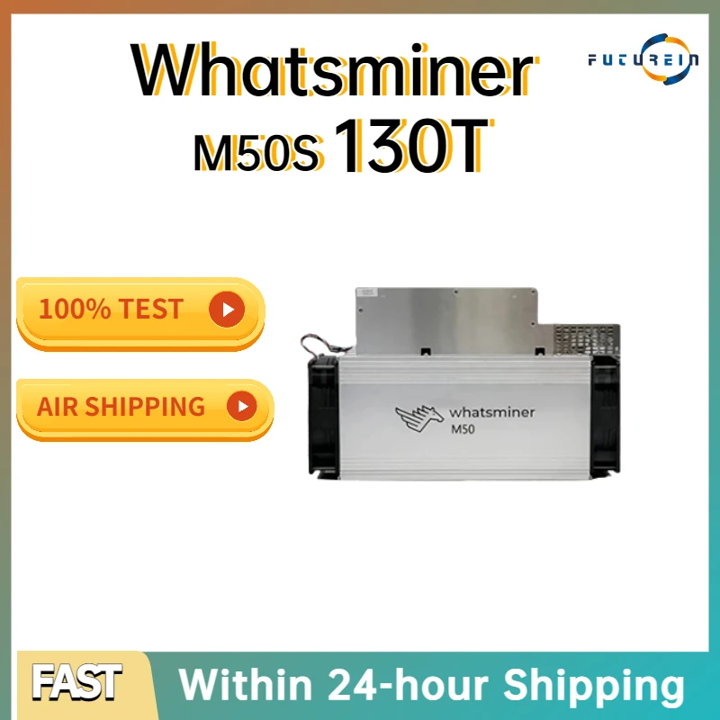 New Whatsminer M50 130TH/s from MicroBT SHA-256 Algorithm 128T 118T Asic Miner BTC Bitcoin Miner