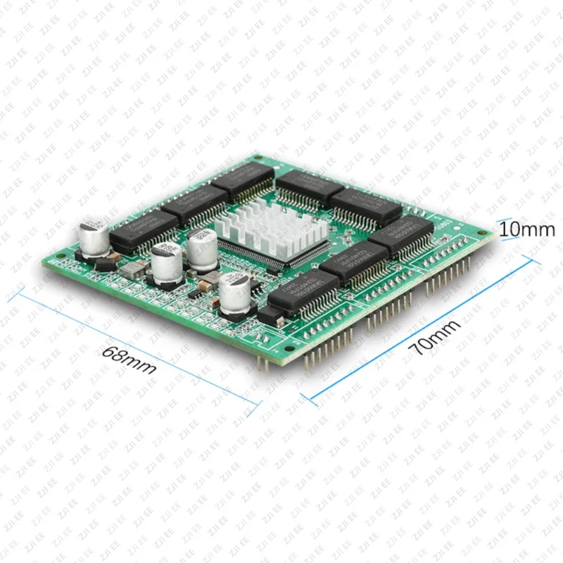SmCpLX-SG803-2 8-port Full Gigabit Pin Switch Module, Onboard Mini Card Unmanaged Network Transparent Transmission PCBA