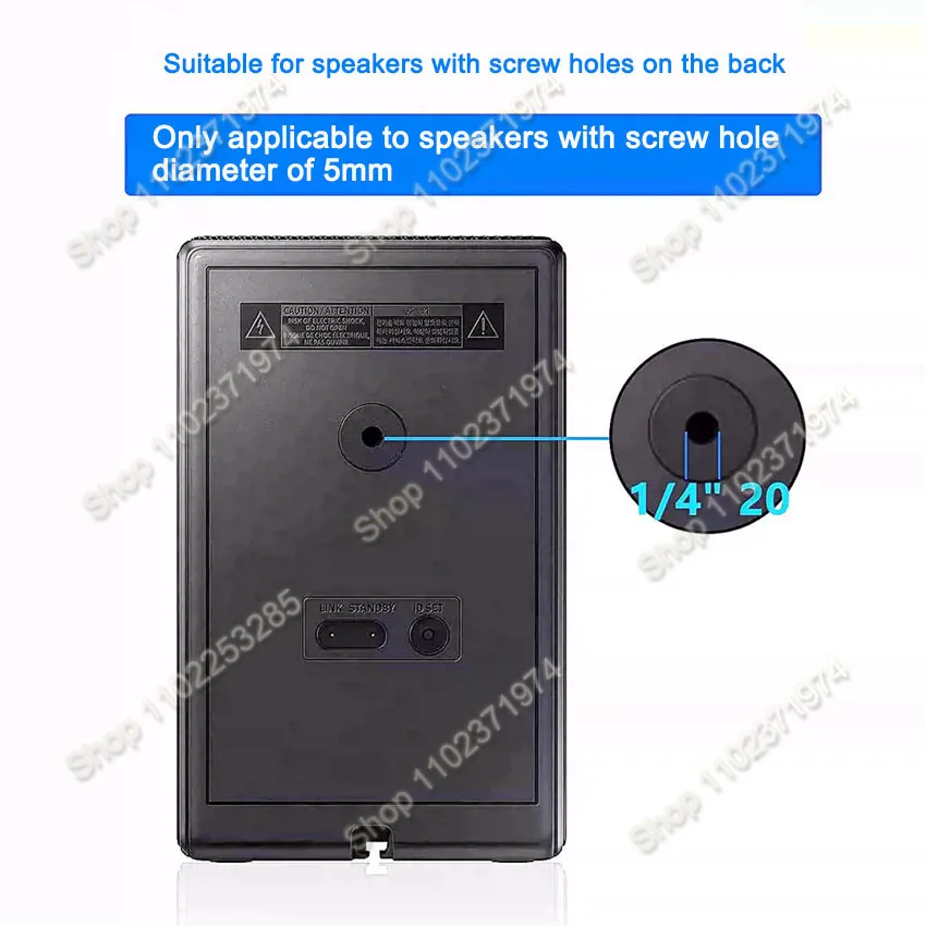 for Samsung Q950A/9500S/950T/990B/Q90R Soundbar Rear Surround Speaker Ceiling Wall Mount Installation Stand Audio Support Rack