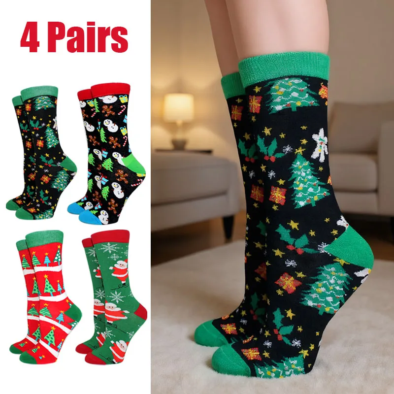 4 Pairs Winter Wome… - image