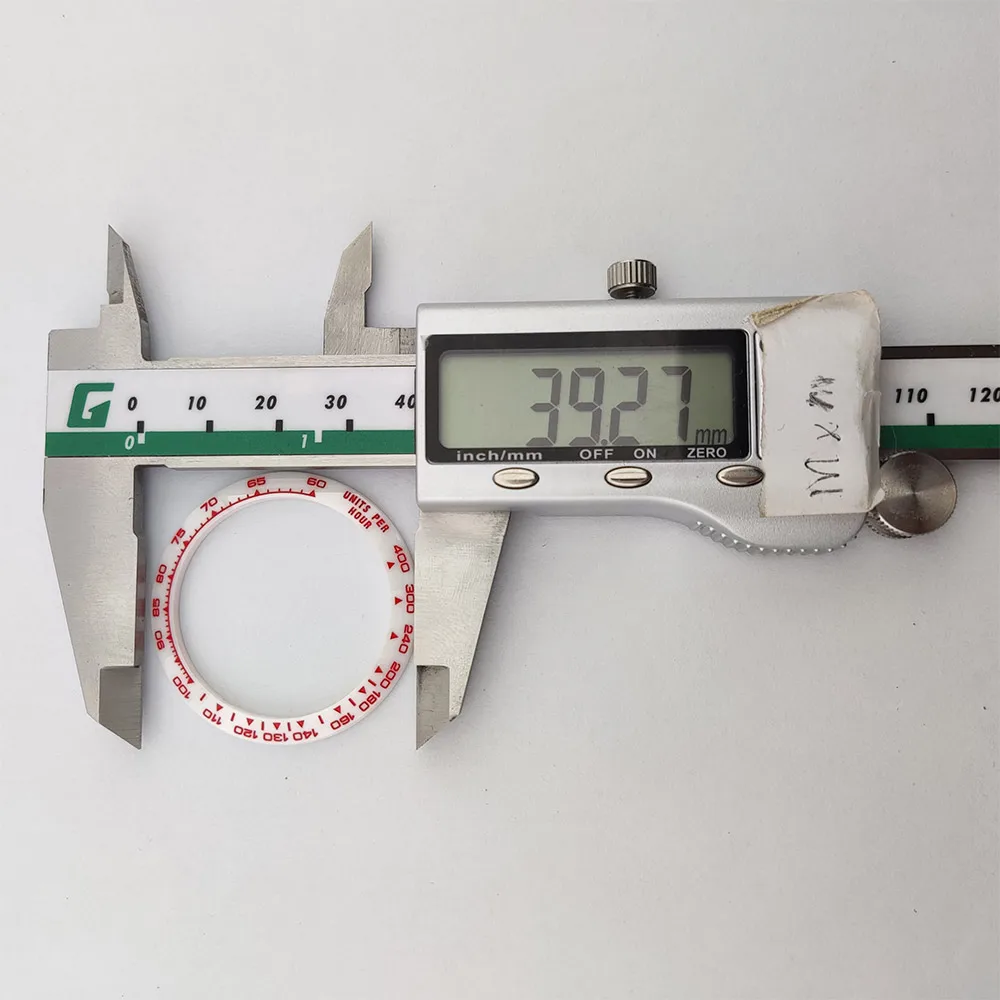 حافظة ساعة VK63 مع علبة من الفولاذ المقاوم للصدأ من زجاج الياقوت مع إطار من السيراميك ملحقات ساعة رجالي لعلبة VK63 حركة كوارتز