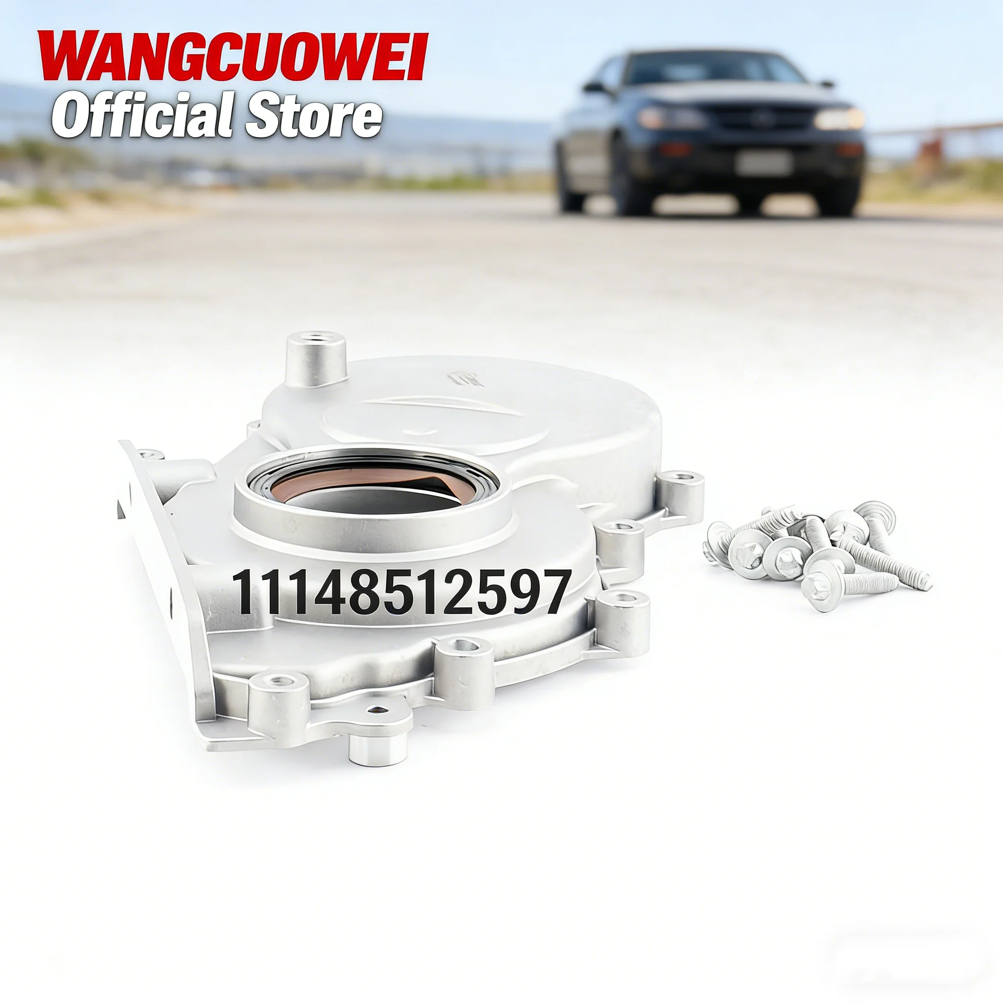 

Crankshaft oil seal front Aluminium Timing cover 11148512597 11144751132 For Bmw F20 F22 F23 F30 F35 F31 F39 F52 F45 Mini F55