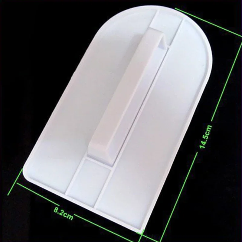 Plastic Cake Smoother Fondant Smoothing Tool Flat Cream Pastry Polishing Mould DIY Cake Decorating Tools Baking Accessories